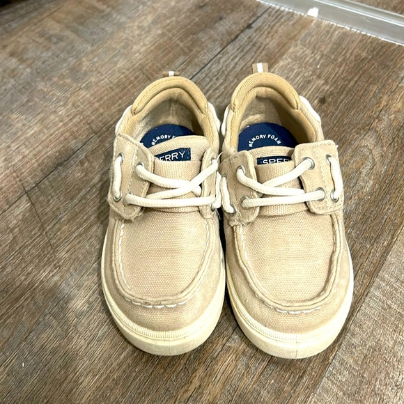 BOYS' SPERRY TODDLER & LITTLE KID SEA KETCH BOAT SHOES size 9 Toddler - Picture 1 of 3